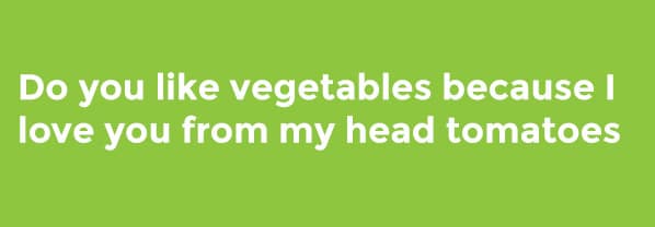 corny pick up lines
