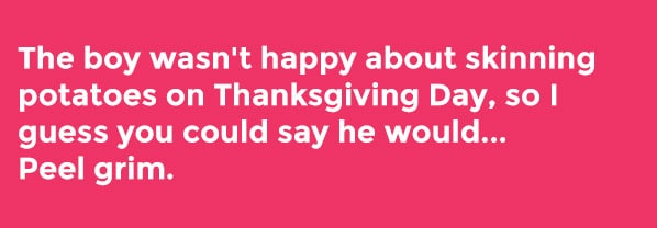 thanksgiving jokes