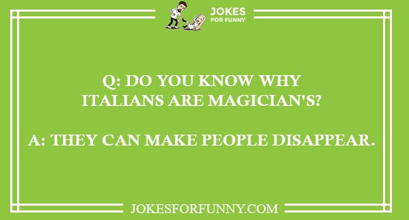 Funny Italian Jokes - Best Puns about Italy Funny Italian Jokes - Best Puns about Italy