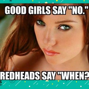 redhead joke