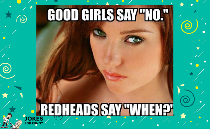 redhead joke