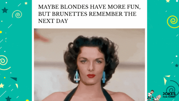 brunette jokes funny