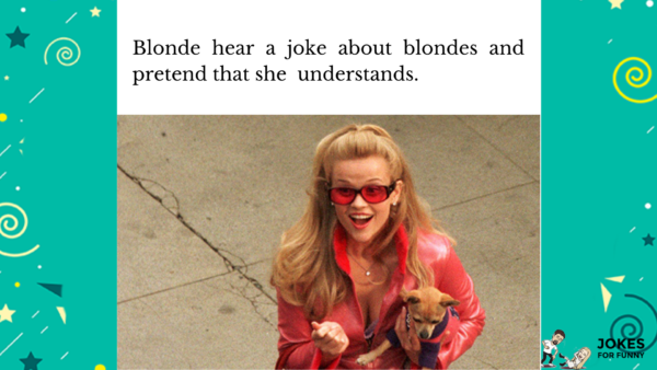 funny blonde jokes