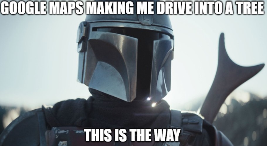 star war meme this is the way