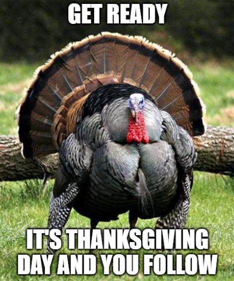 Funny Thanksgiving Memes to Share with Your Friends & Family